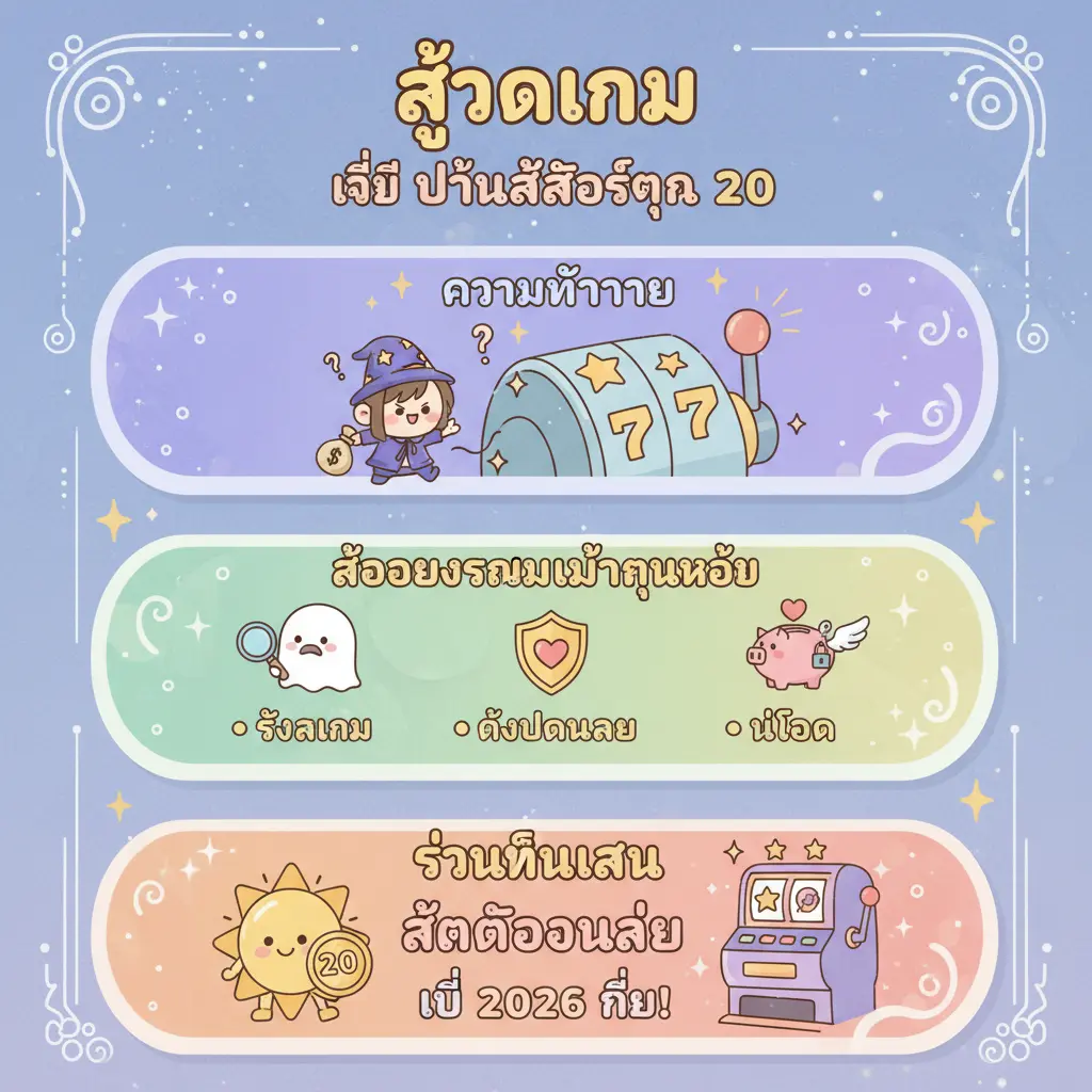 วิธี ปั่นสล็อตทุน 20 - สูตรเกม
