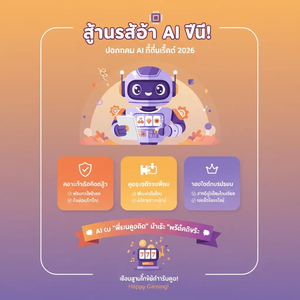 สูตรสล็อต ai ฟรี - สูตร AI