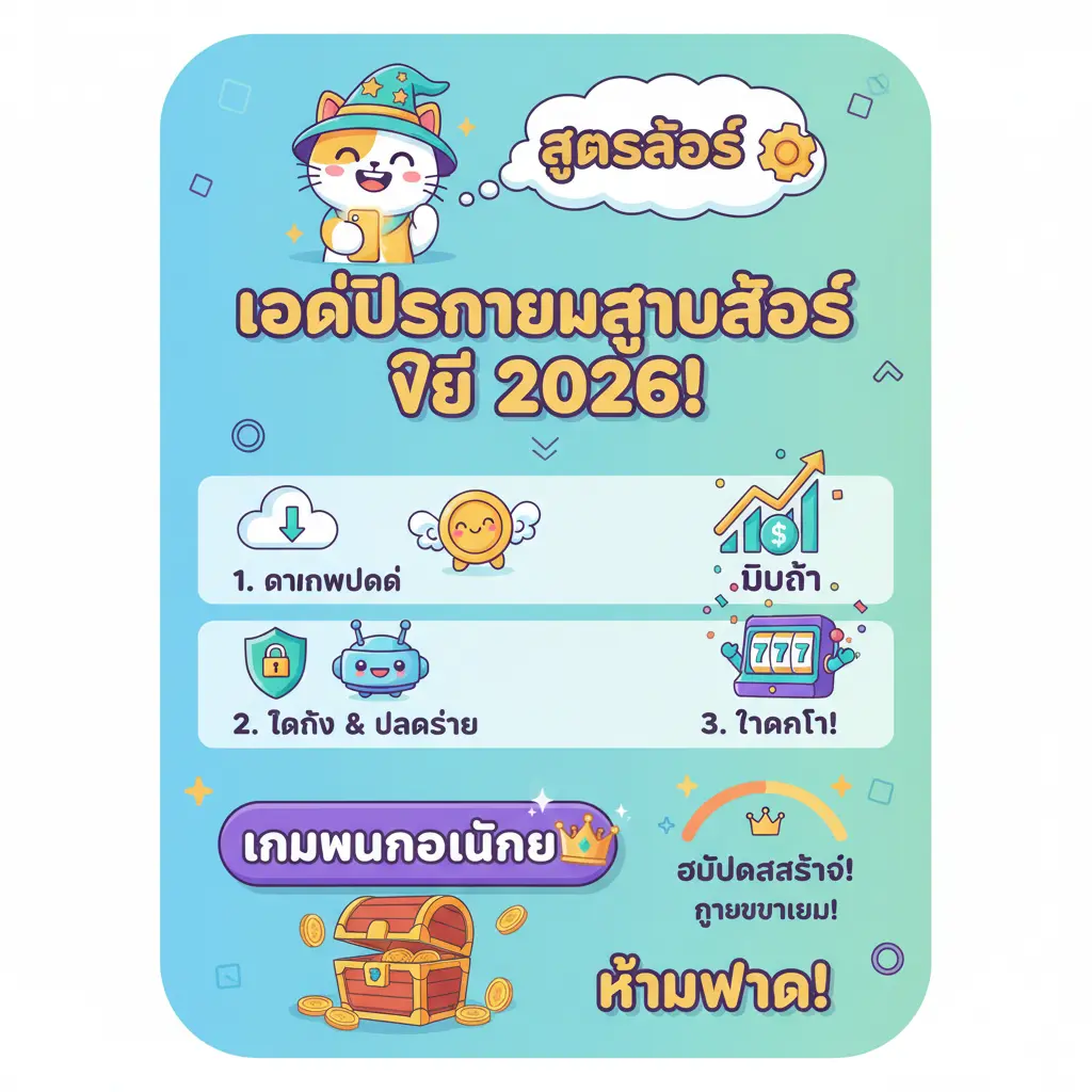 โหลดโปรแกรมสูตรสล็อต ฟรี - สล็อตออนไลน์