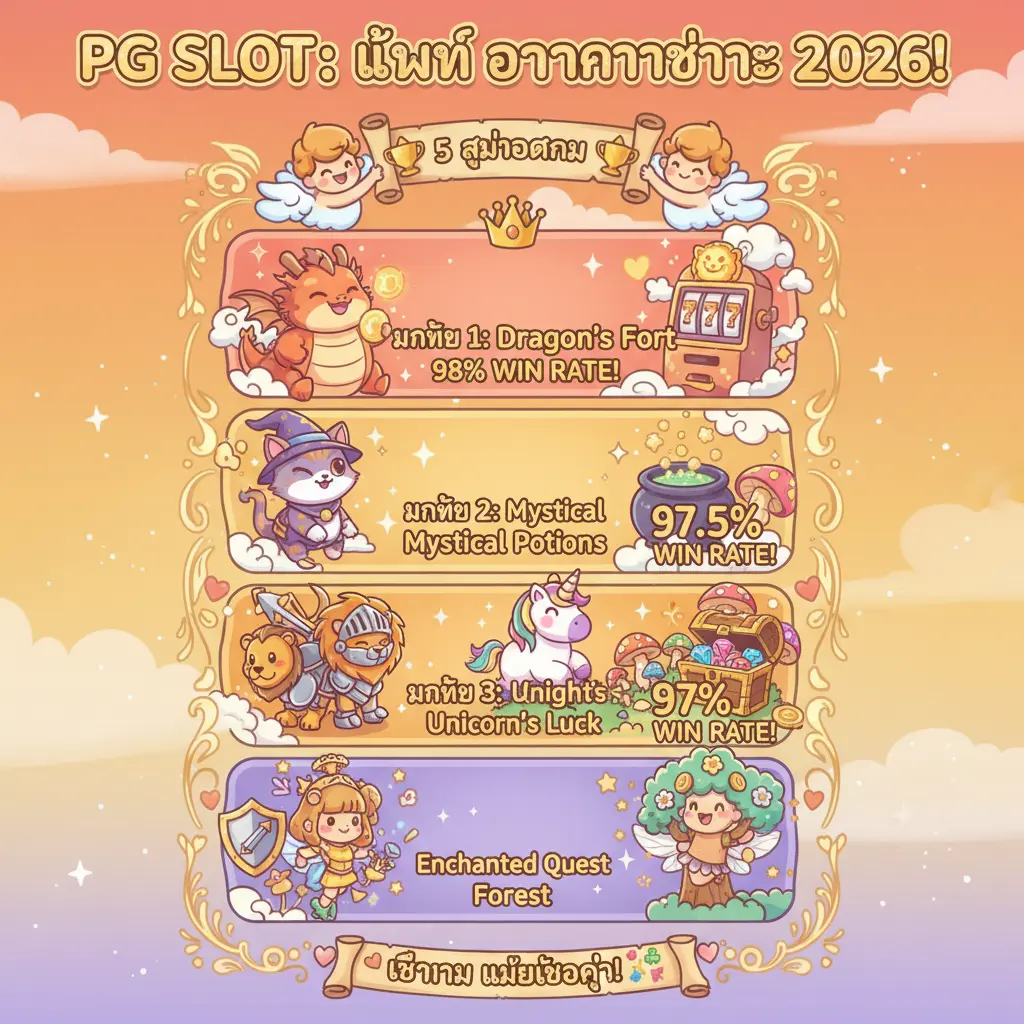 อัตราการชนะ สล็อต pg - การพนันออนไลน์