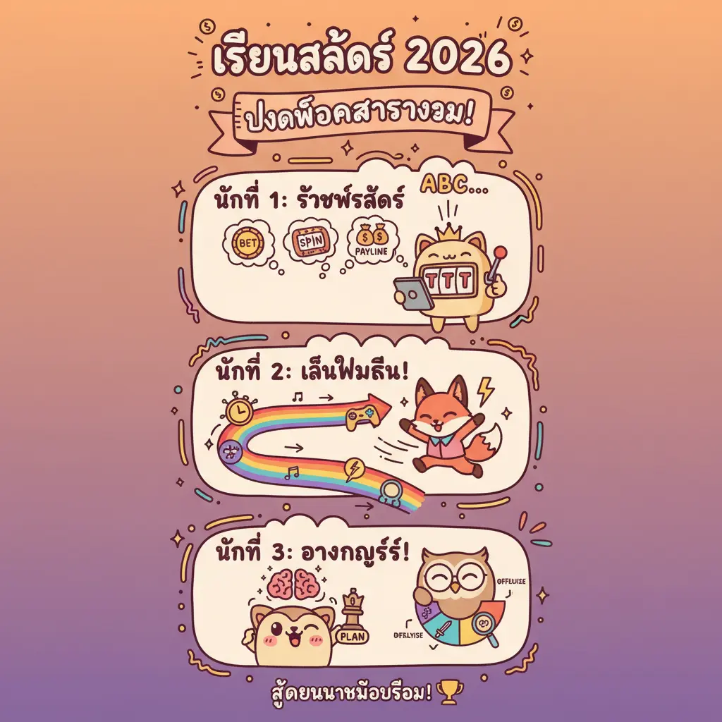 ขั้น ตอน การเล่นสล็อต - การพนัน